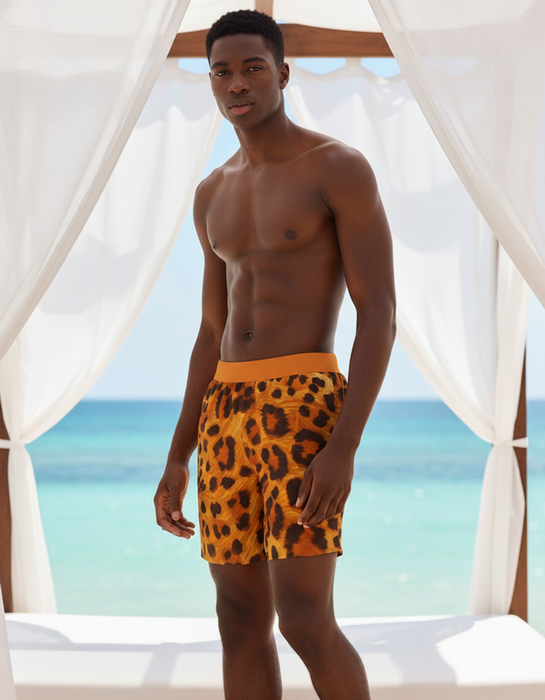 Leopard Collection Swim Trunks swim trunks