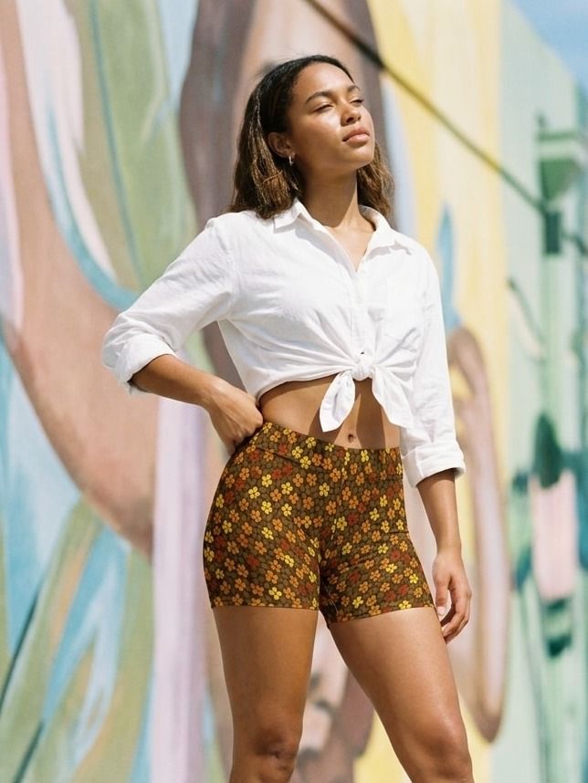 Amber Haze Hana Short Shorts Short Shorts — Lolekai