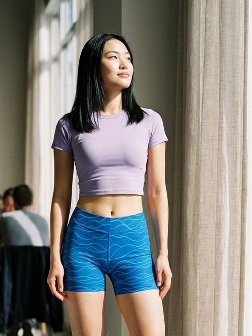 Aqua Short Shorts Short Shorts — Lolekai