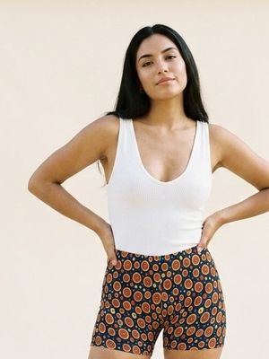 Fiery Red Sumi Short Shorts Short Shorts — Lolekai