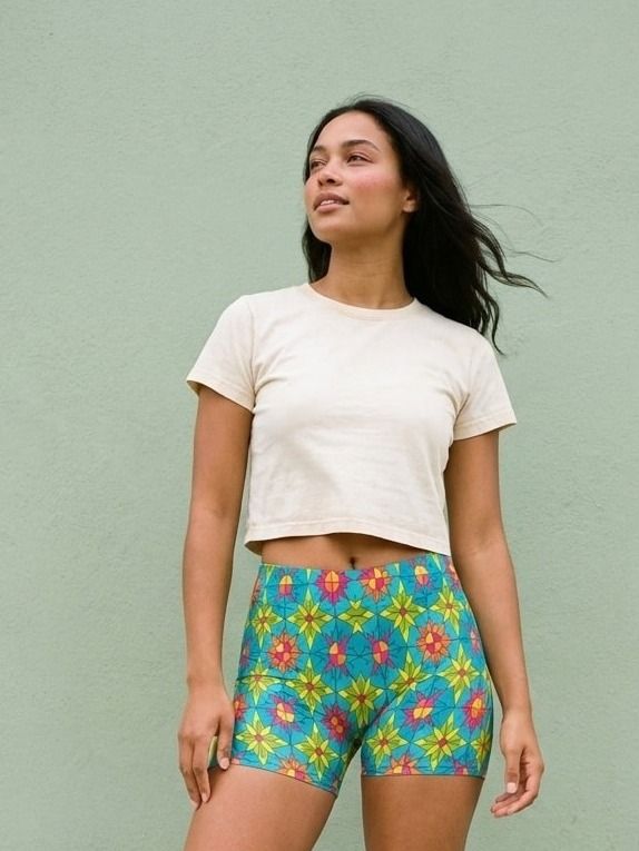 Mosaic Collection women's short shorts