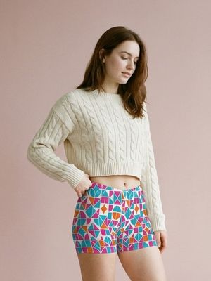Kaleidoscope Short Shorts Short Shorts — Lolekai