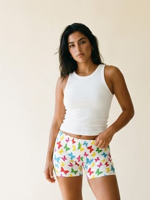 Butterfly Collection women's short shorts
