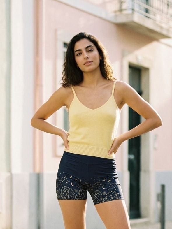 Celestial Atlas women's short shorts