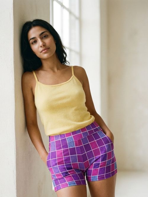 Rhapsody women's short shorts