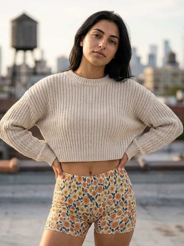 Torajan Collection women's short shorts