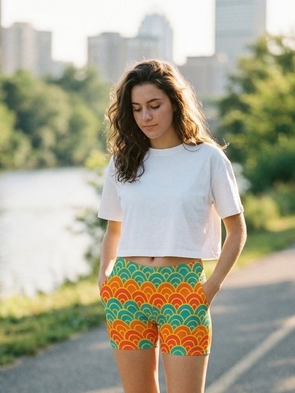 Bishamon women's short shorts