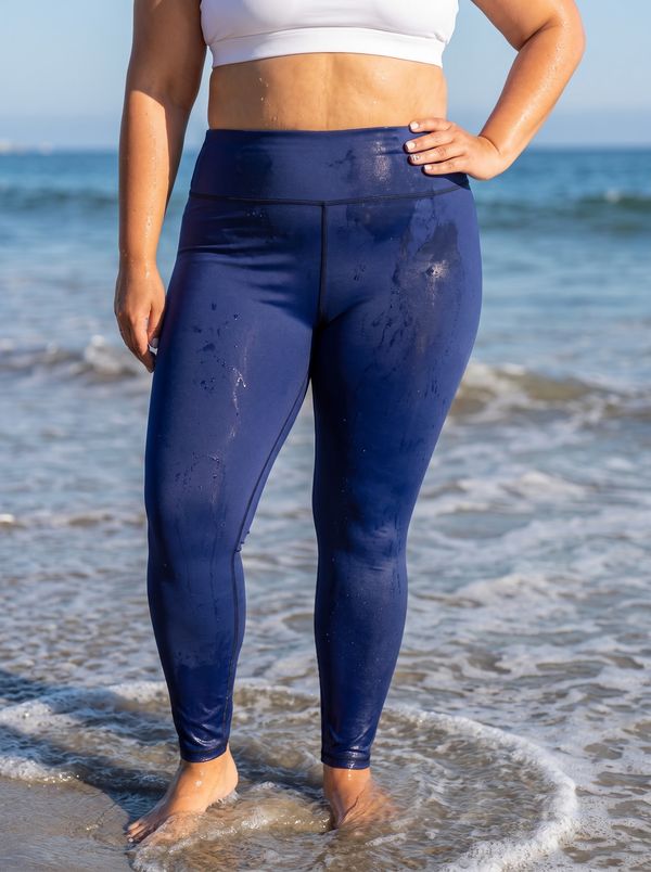 Navy Plus Size Leggings