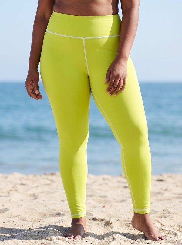Runway Chartreuse Plus Size Leggings