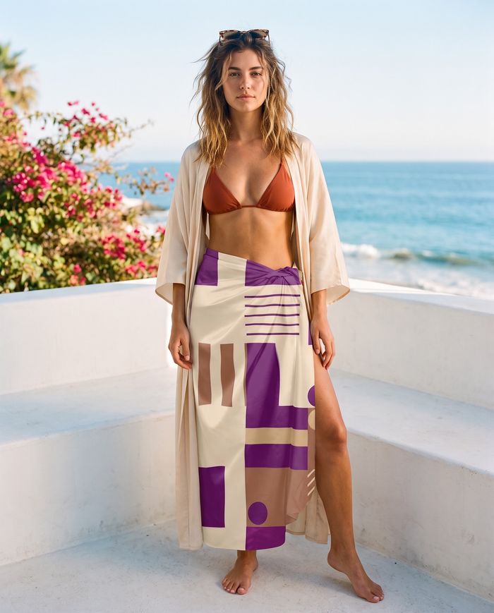 Sarong — Amber Haze Vibrance Sarong