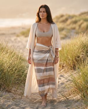 Canyon Stripe long sarongs