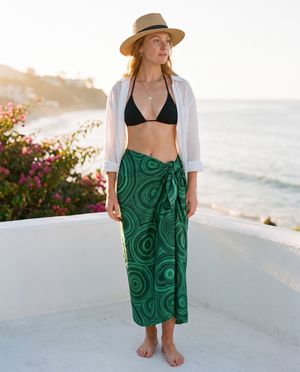 Malachite Pool long sarongs