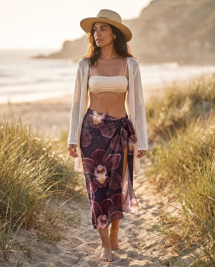Sarong — Orchid Noir Sarong