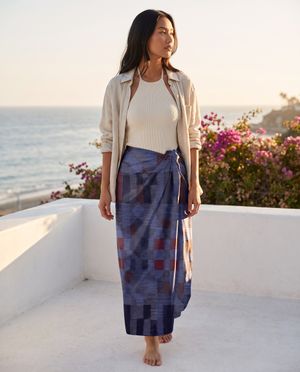 Rhodonite Masai long sarongs