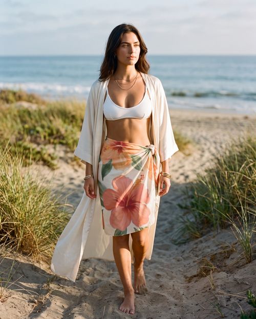 Kaimana Bloom short sarongs