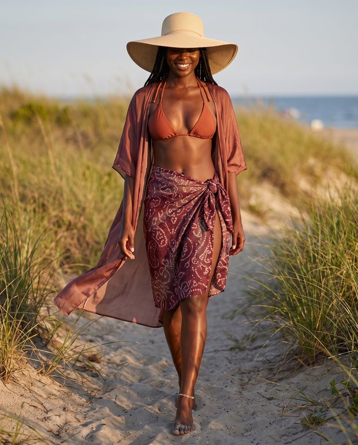 Sarong — Lava Falls Sari Sarong