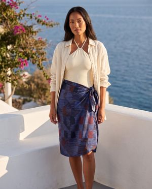 Rhodonite Masai short sarongs