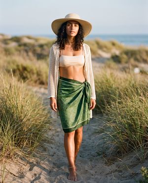 Sari Border Half short sarongs