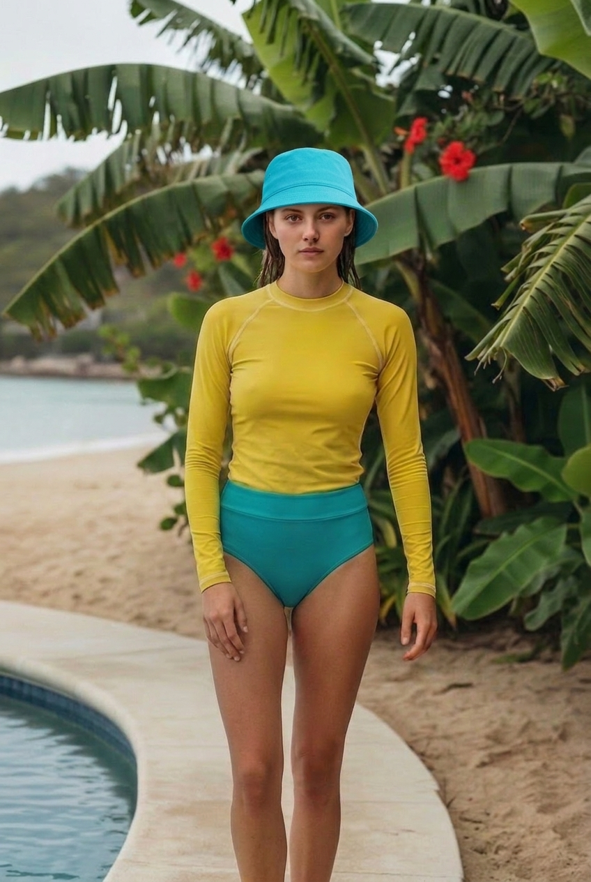 Shop the look in Neon Aqua