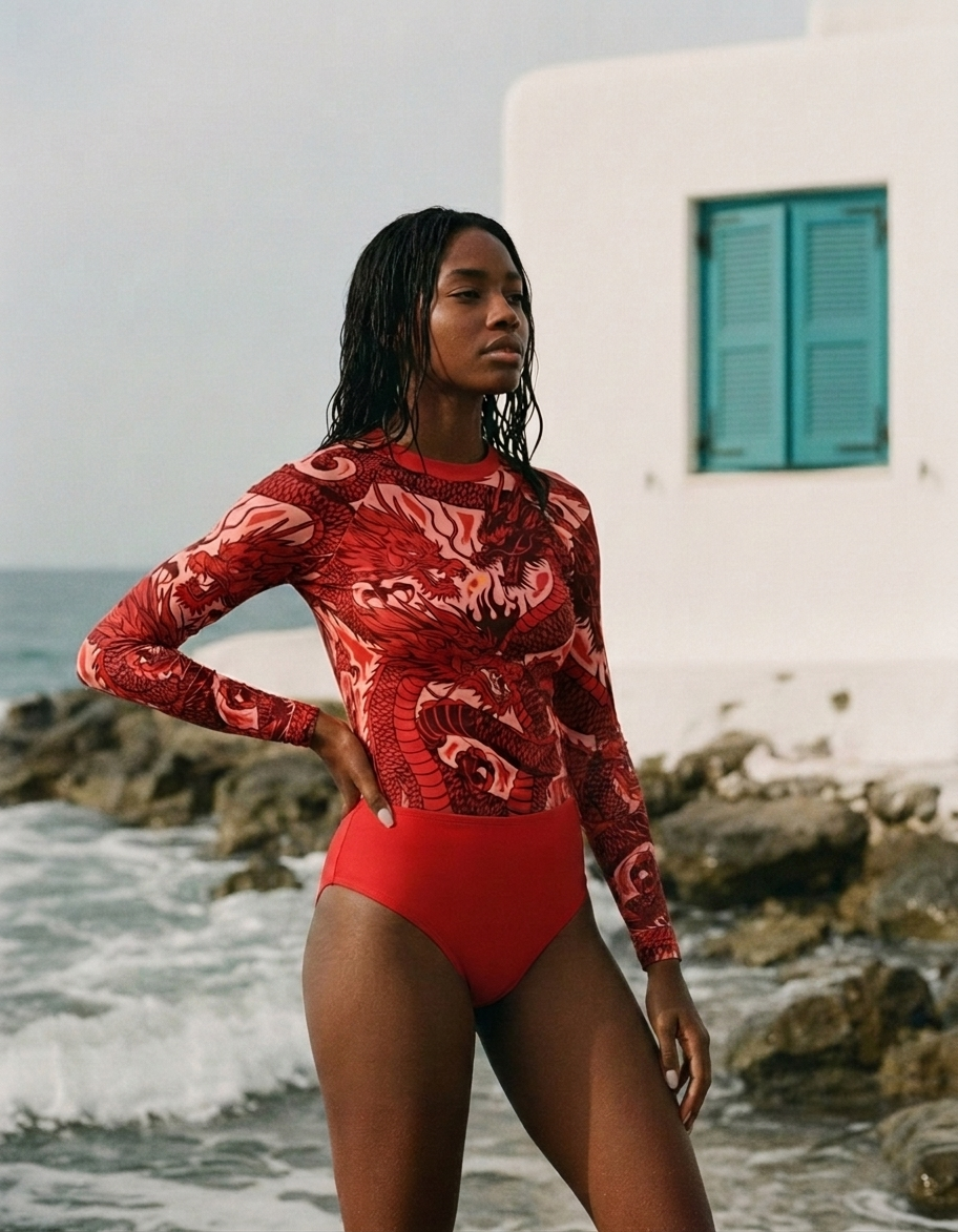 Shop the look in Fiery Red