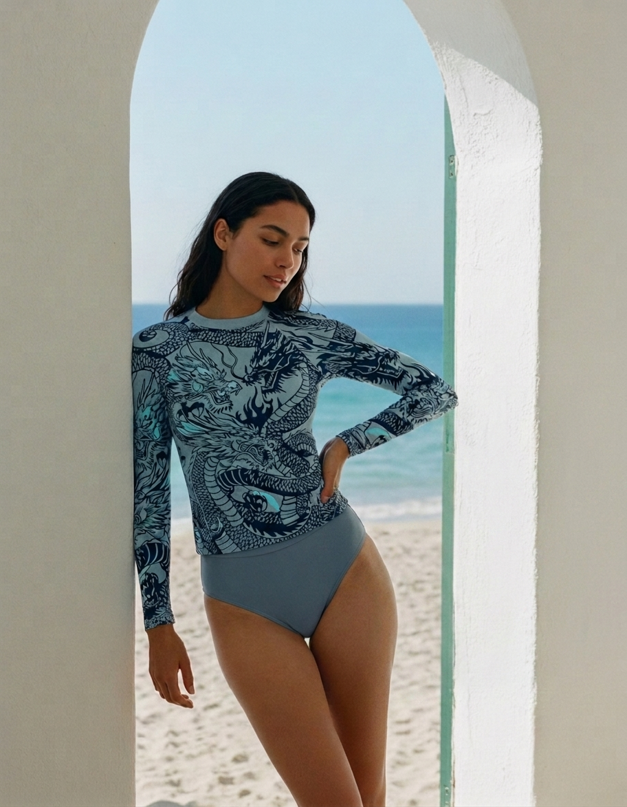 Shop the look in Blue Aura