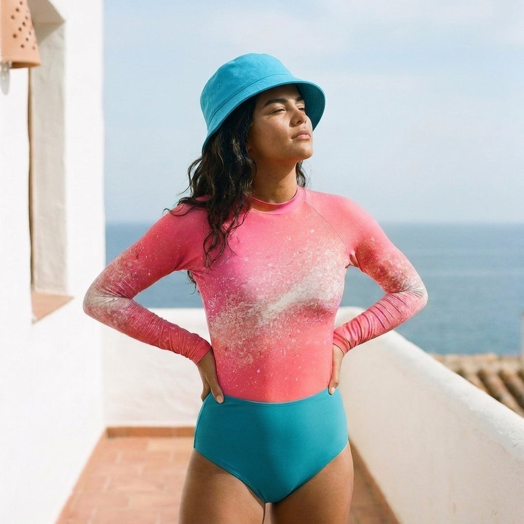 Shop the look in Caribbean Blue