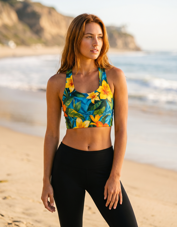 Swim/Gym Sports Bra + Leggings