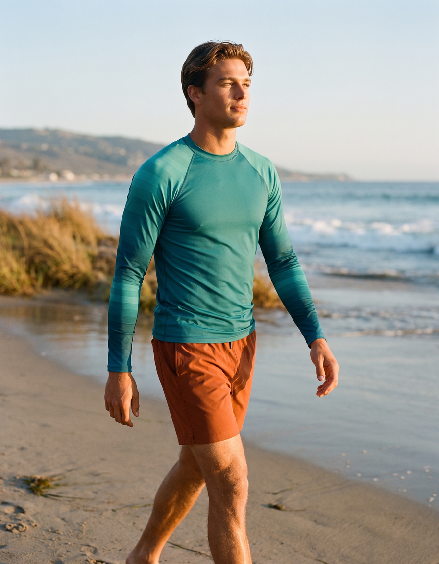 Rashguard + Swim Trunks