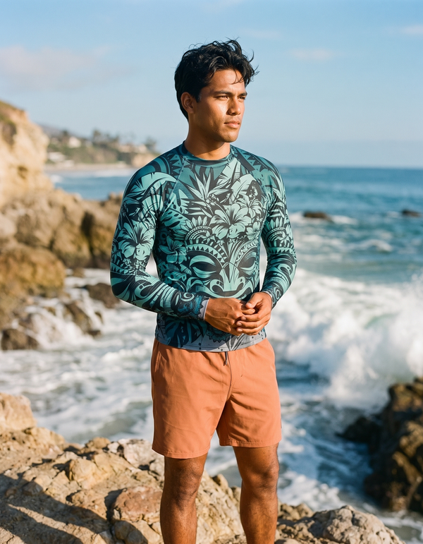 Rashguard + Swim Trunks