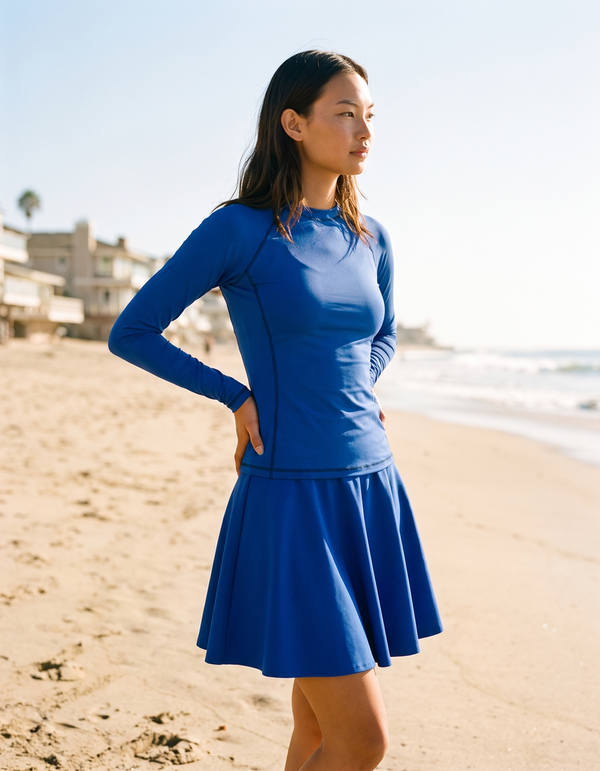 Rashguard + Swim Skirt
