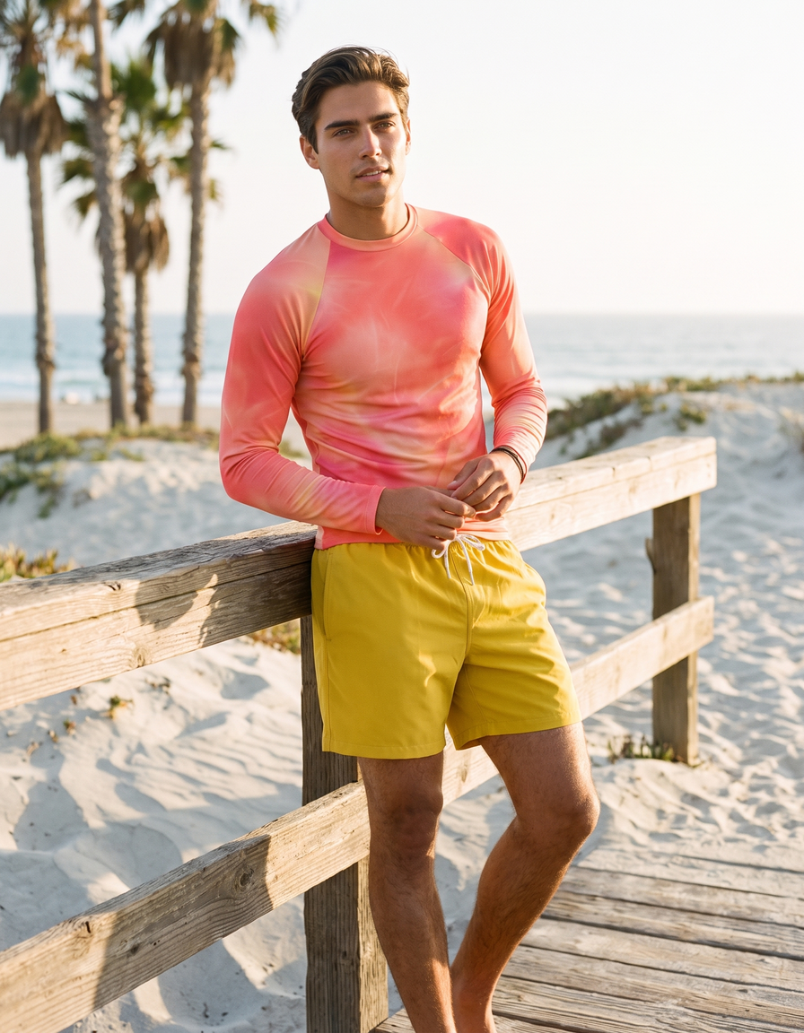 Rashguard + Swim Trunks