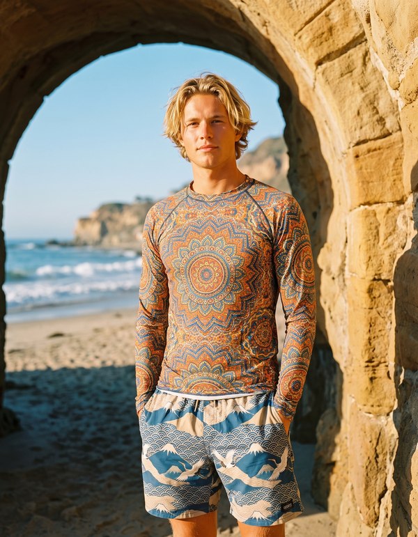 Rashguard + Swim Trunks