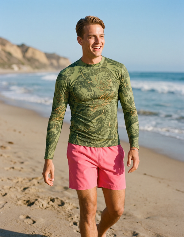Rashguard + Swim Trunks