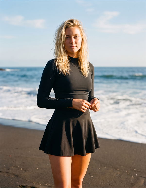 Rashguard + Swim Skirt