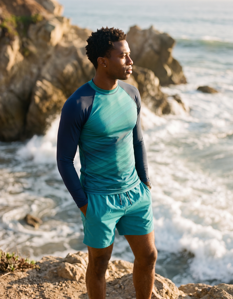 Rashguard + Swim Trunks