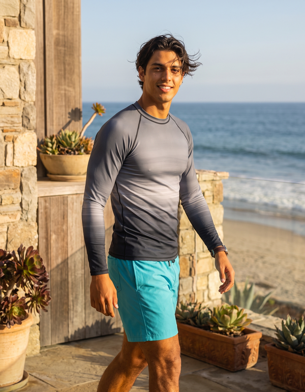 Rashguard + Swim Trunks