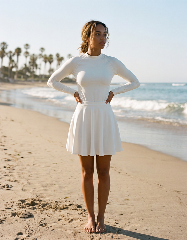 Rashguard + Swim Skirt