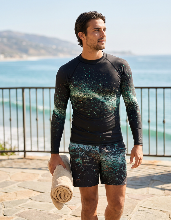 Rashguard + Swim Trunks