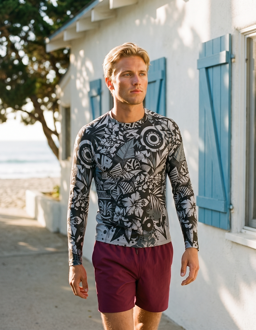 Rashguard + Swim Trunks