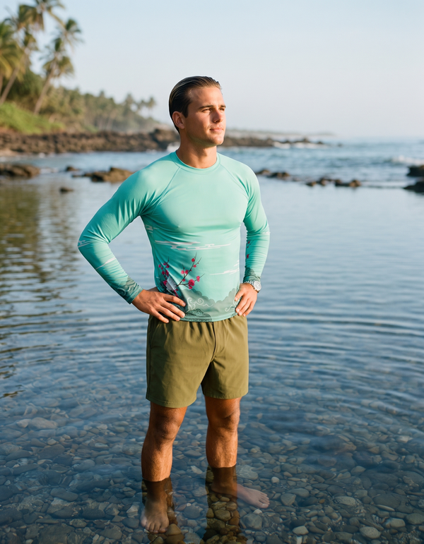 Rashguard + Swim Trunks