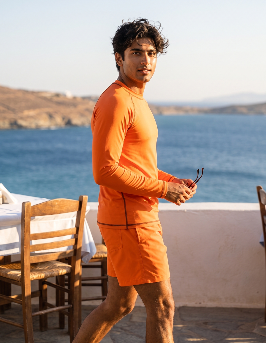 Rashguard + Swim Trunks