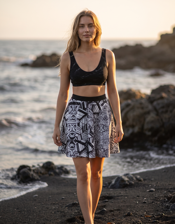 Bikini Top + Swim Skirt
