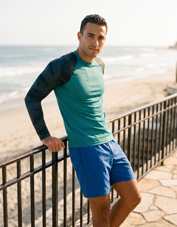 Rashguard + Swim Trunks