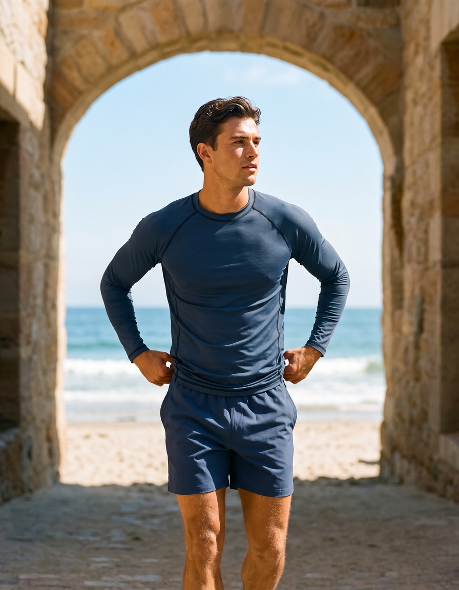 Rashguard + Swim Trunks