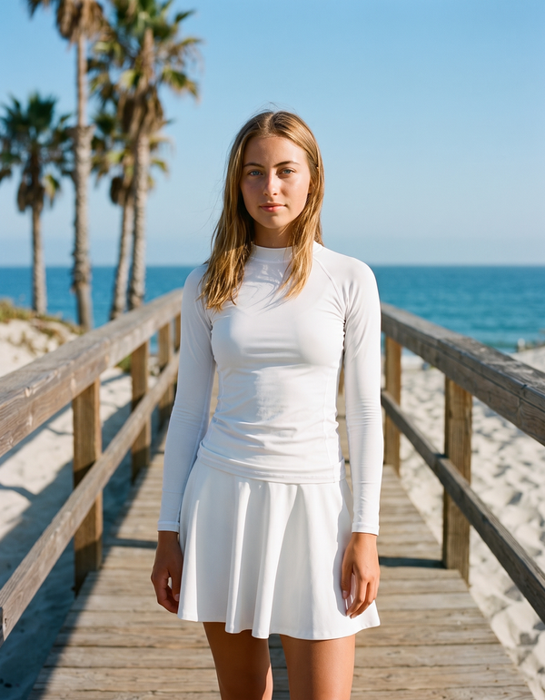 Rashguard + Swim Skirt