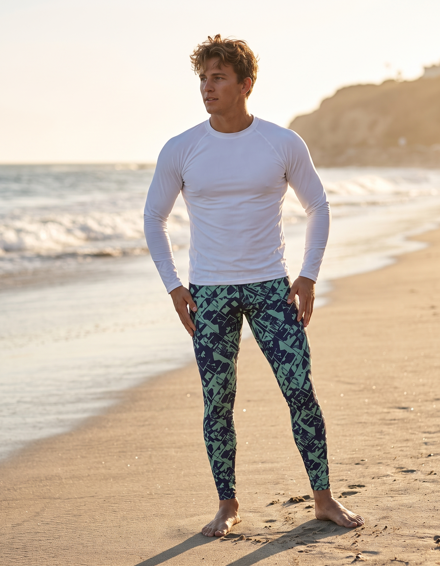 Rashguard + Swim/Gym Leggings