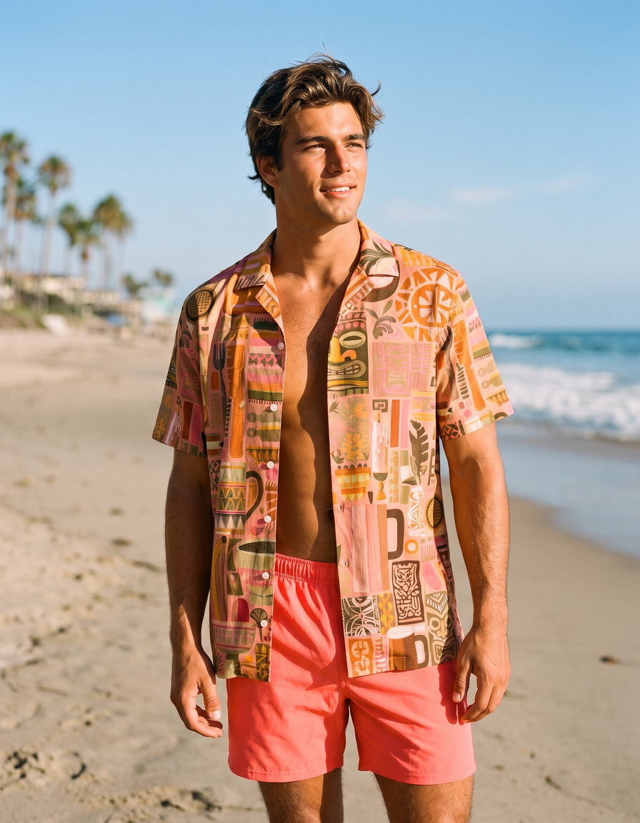 Hawaiian Shirts + Swim Trunks — view 1 of 5