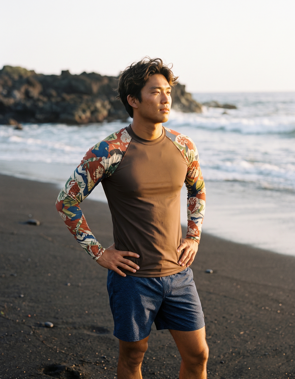 Rashguard + Swim Trunks