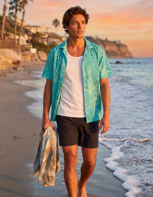 Hawaiian Shirts + Swim Trunks + Tank Top