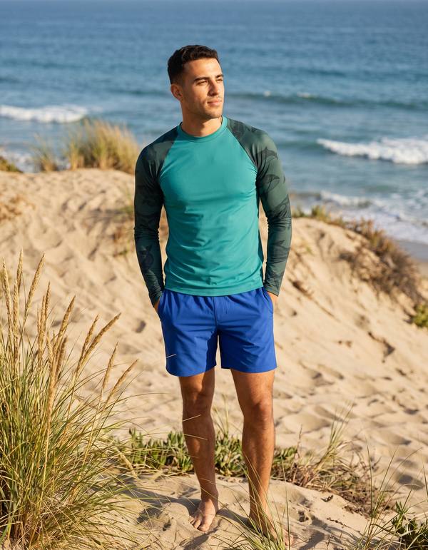 Rashguard + Swim Trunks